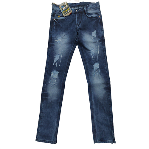 Mens Rough Denim Jeans